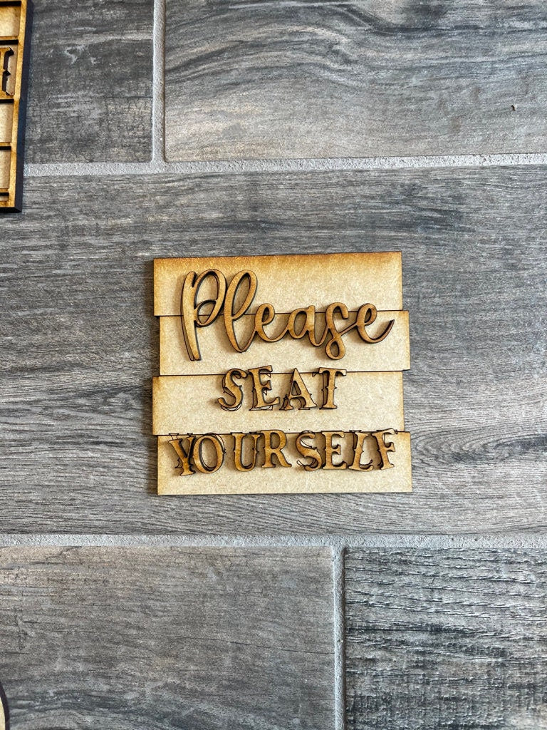 DIY Funny Bathroom Tiered Tray - Nice Butt Tiered Tray