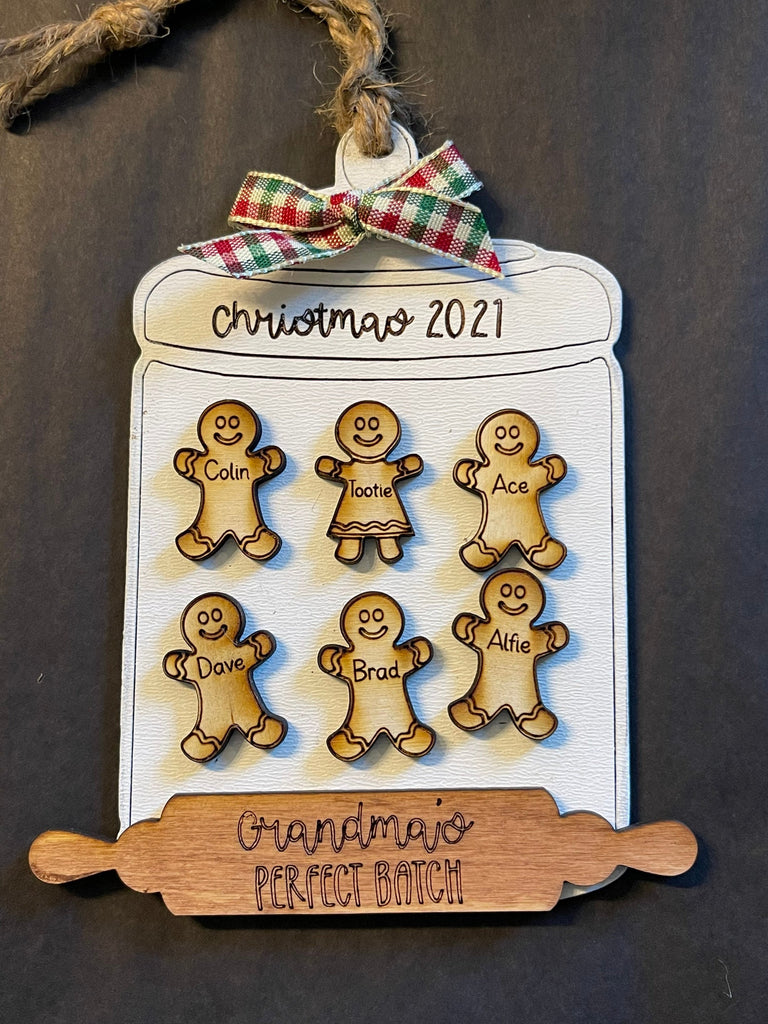 Personalized Christmas Ornament for Grandma - Perfect Batch Ornament