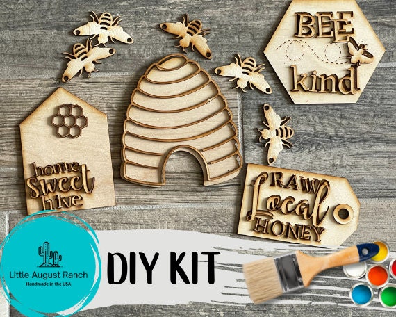 DIY Honey Bee Tiered Tray - Summer Tier Tray Bundle