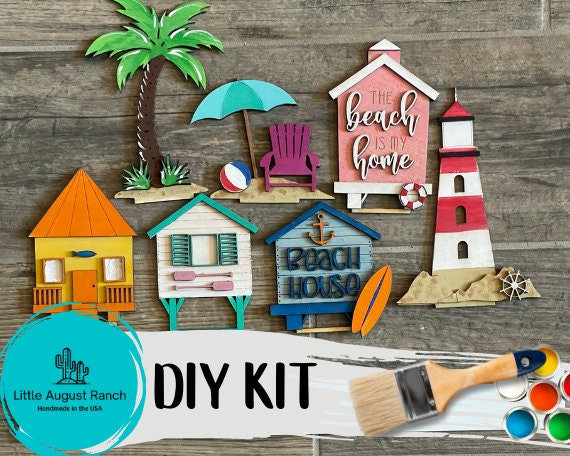 DIY Beach Standing Pieces - Beach Village