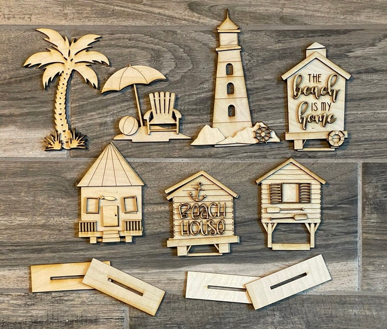 DIY Beach Standing Pieces - Beach Village