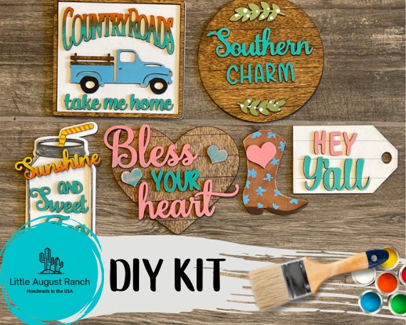 Southern Tiered Tray Decor Bundle DIY - Sweet Tea