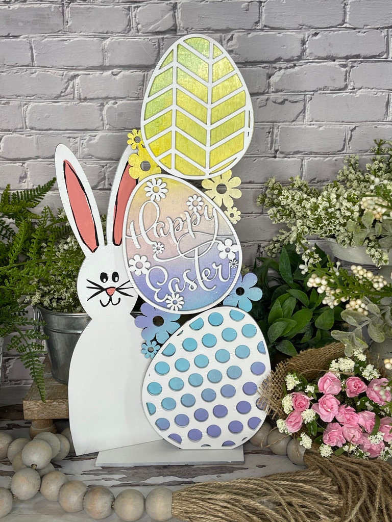 Stacked Easter Egg DIY Kit- Paint it Yourself Spring Kit