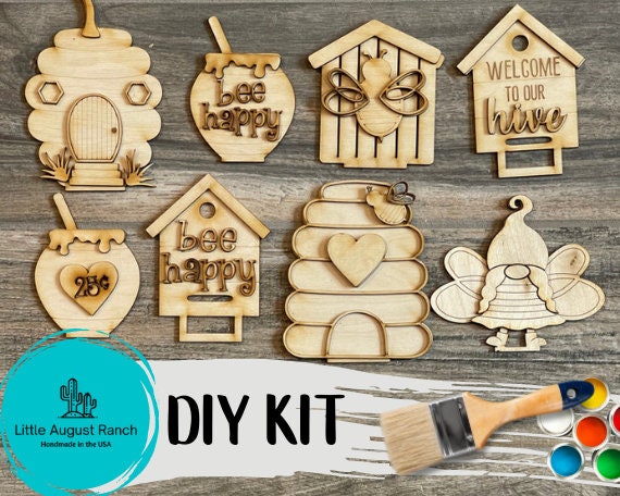 DIY Honey Bee Standing Pieces - Bee Village