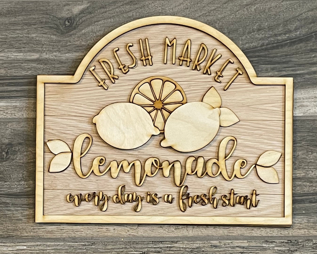 Lemon Decor - Farm Fresh Lemon Sign