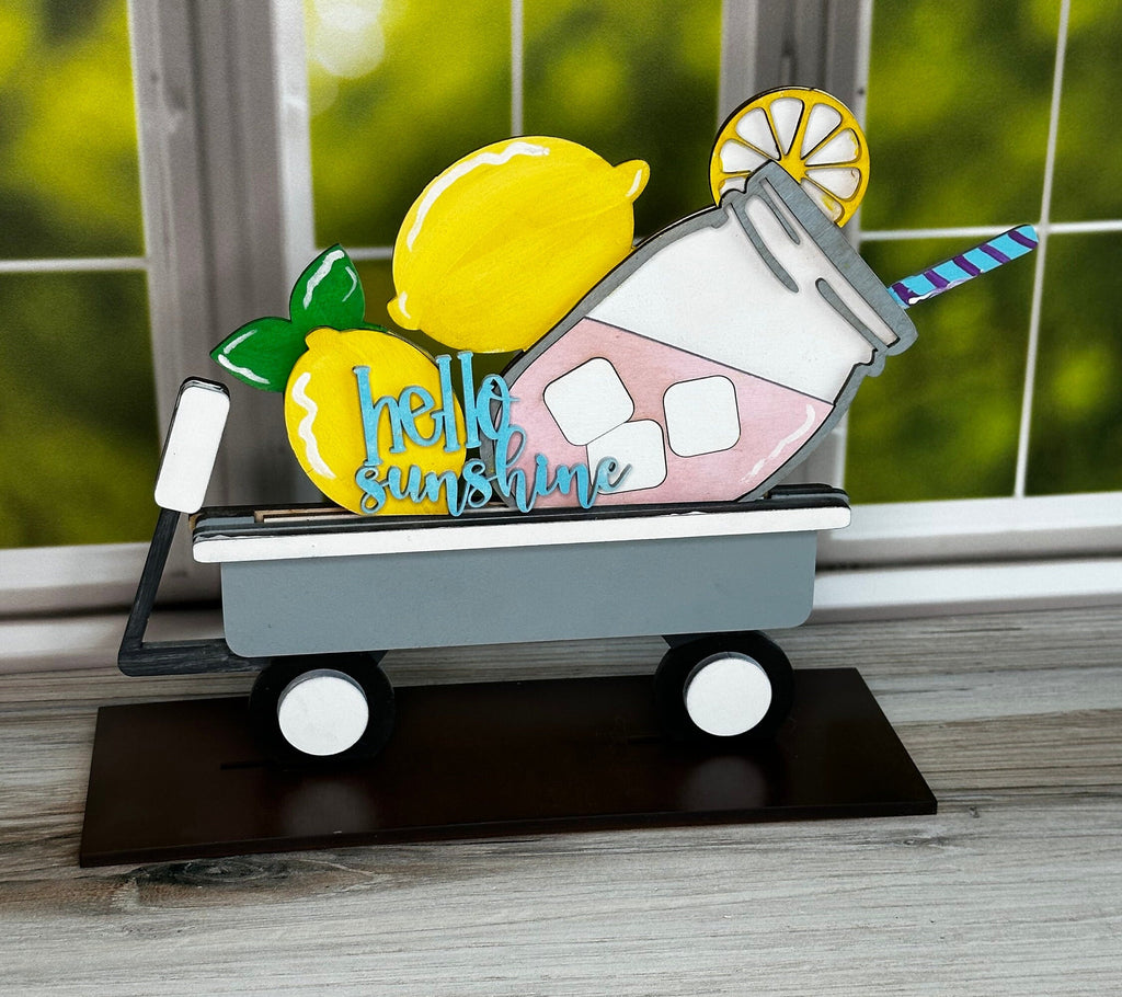 Lemonade Insert for Interchangeable Inserts - Unfinished Decor