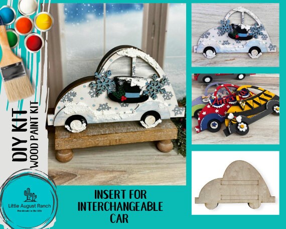 Winter Add On for DIY Interchangeable Car Wood Paint Kit - BASE Set