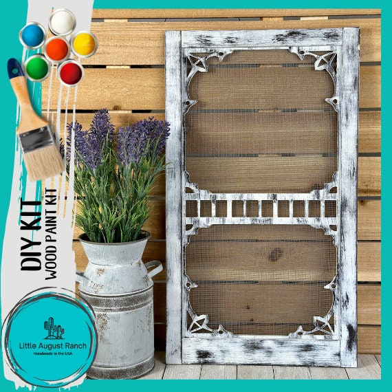 Screen Door Decor - DIY Wood Blanks for Painting and Crafting