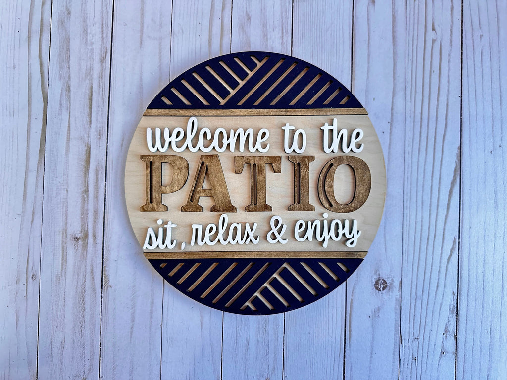 Welcome to the Patio Door Hanger DIY Kit - Wood Blanks for Painting and Crafting