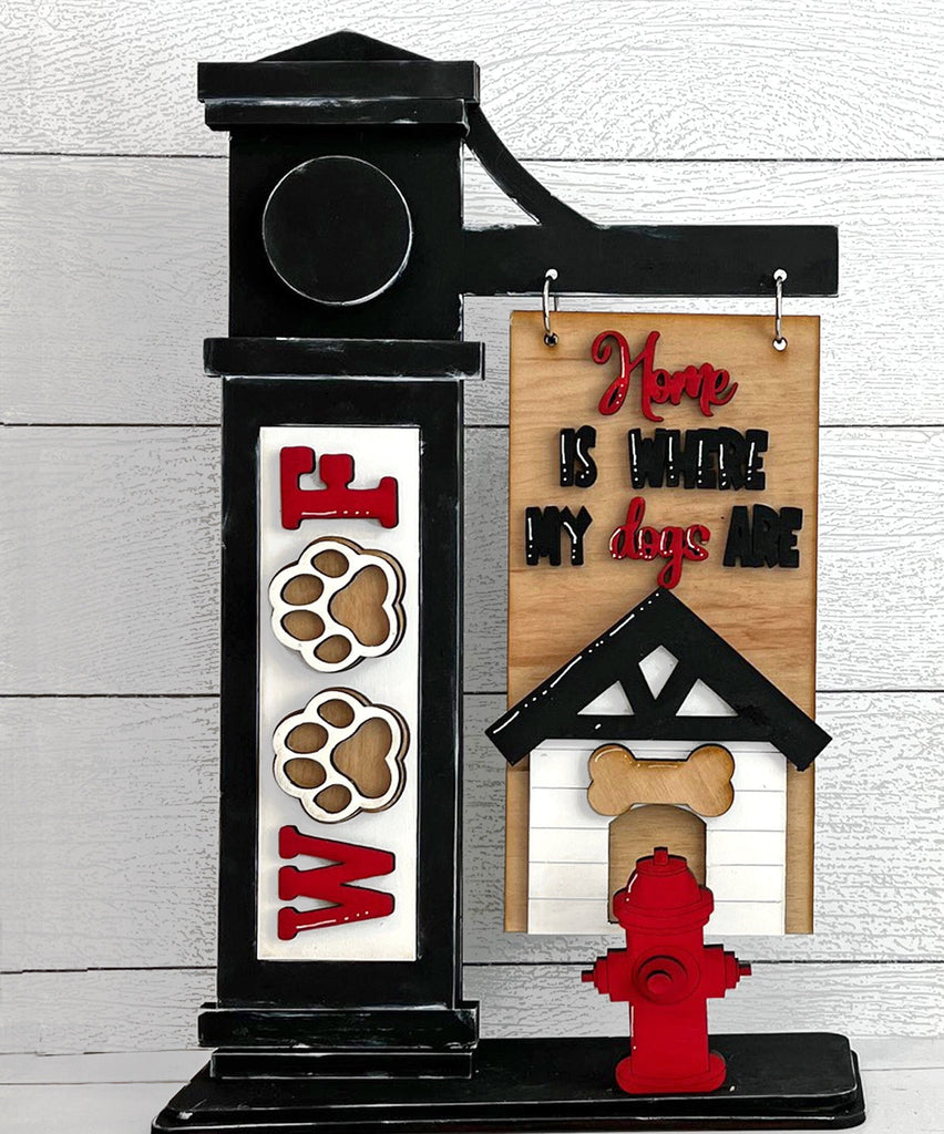 Dog Add-on for Slim Sign Post Holder