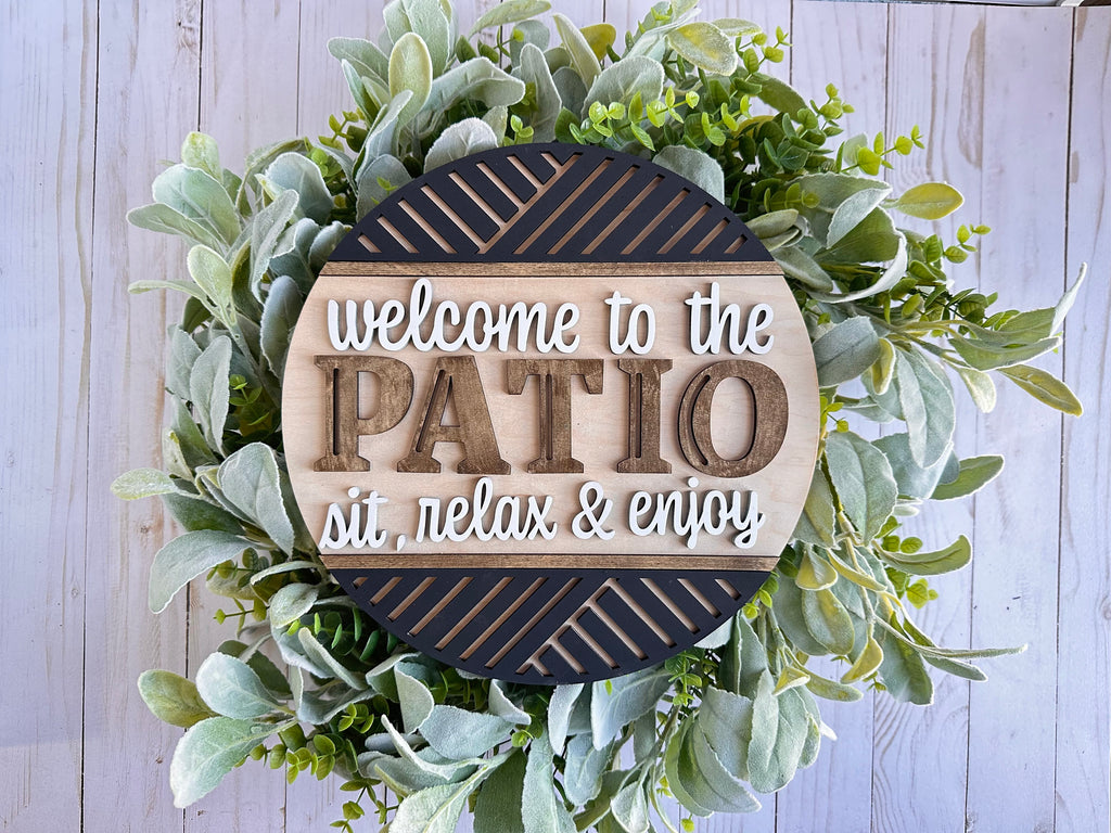 Welcome to the Patio Door Hanger DIY Kit - Wood Blanks for Painting and Crafting