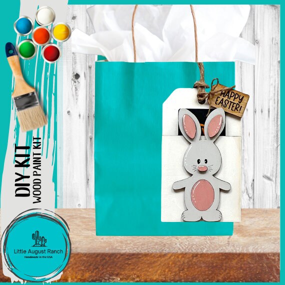 Easter Bunny Gift Card/Money Holder - DIY Paint and Decorate Yourself Craft