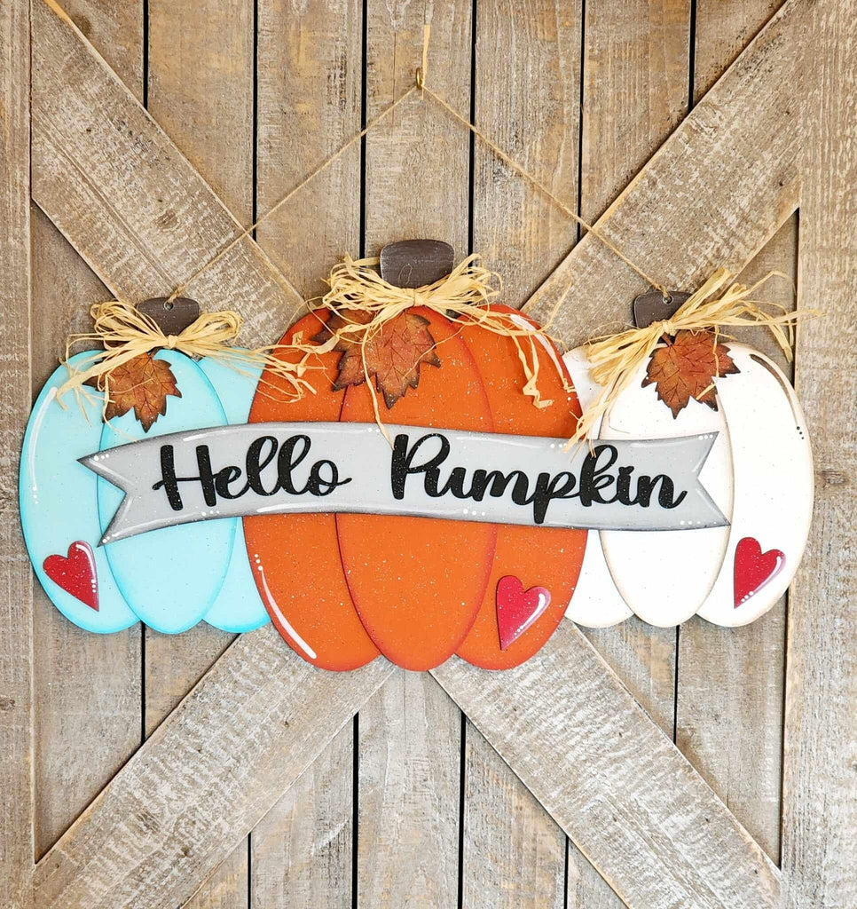 DIY Hello Pumkin Full Collection - DIY Wood Blanks for Painting