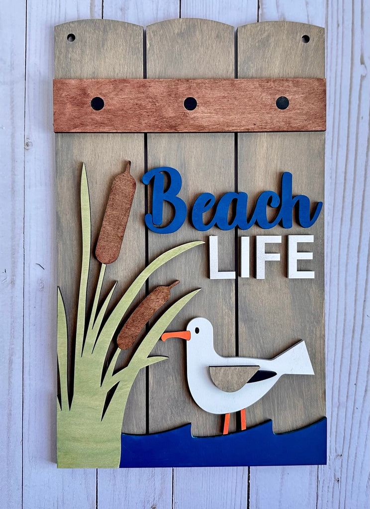 Lake Life Door Hanger DIY Kit - Beach, Cabin, River Life