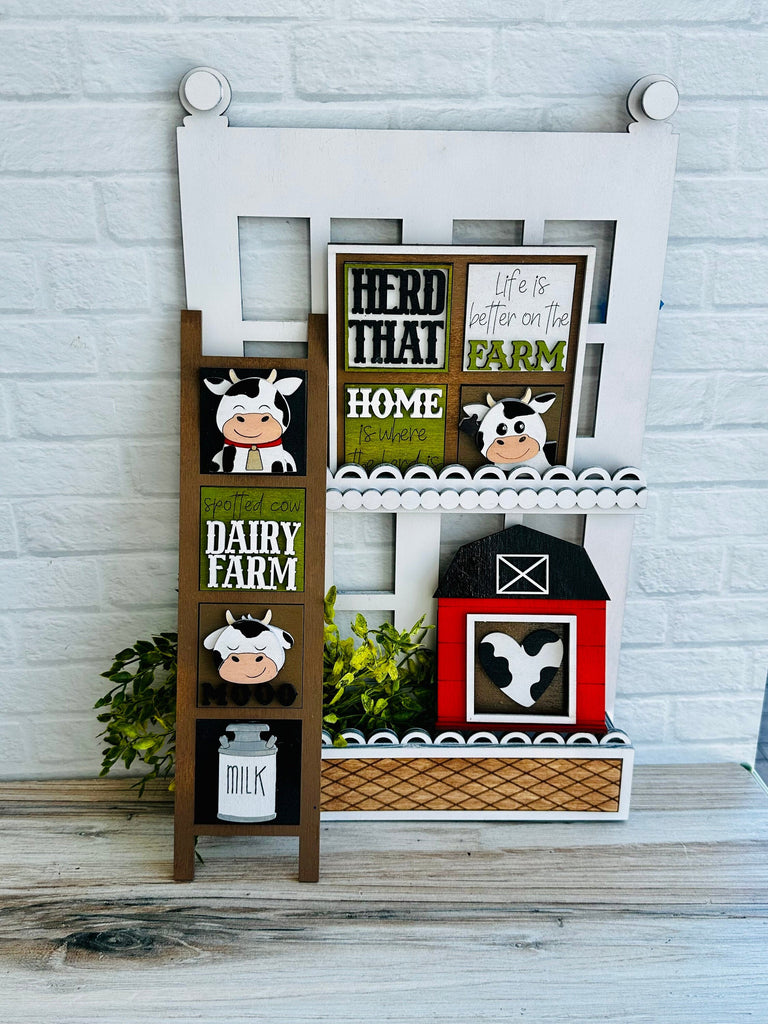 Barn Frame for Tiny Tile for Interchangeable Wood Decor - DIY Home Decor