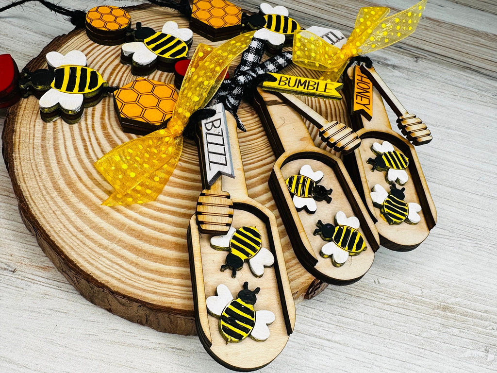 Bee Scoop Garland Craft - Scoop Garland