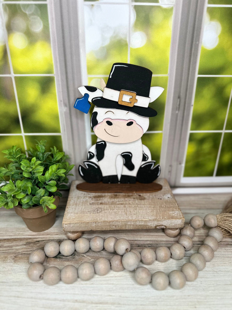 Barnyard Animals with Interchangeable Hats - DIY Wood Blanks for Painting and Crafting