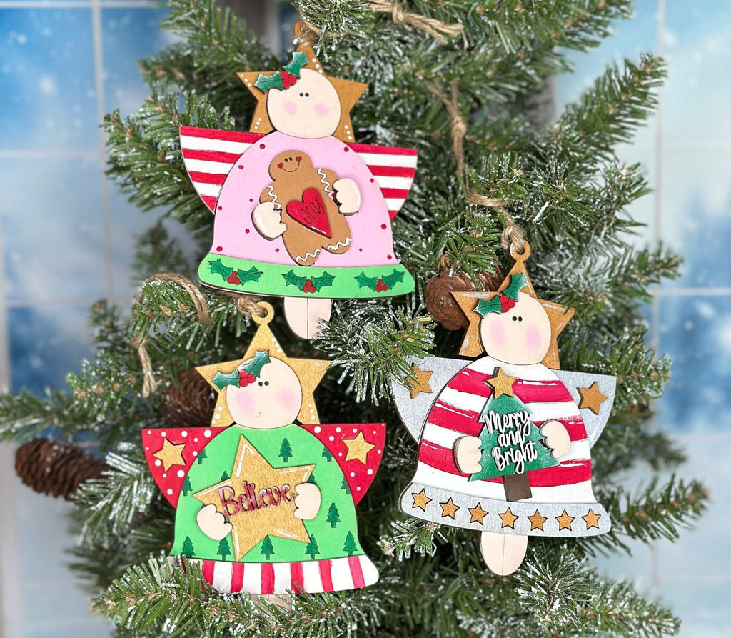 Angel Christmas Ornament Collection - Traditional Christmas Tree Ornaments