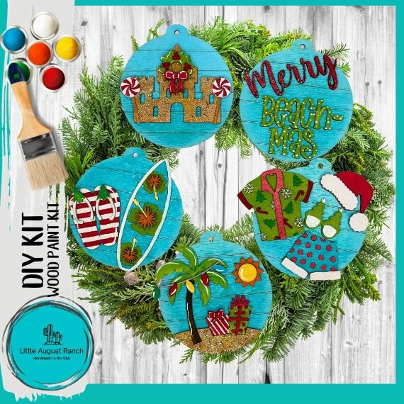 DIY Merry Beach-mas Ornaments