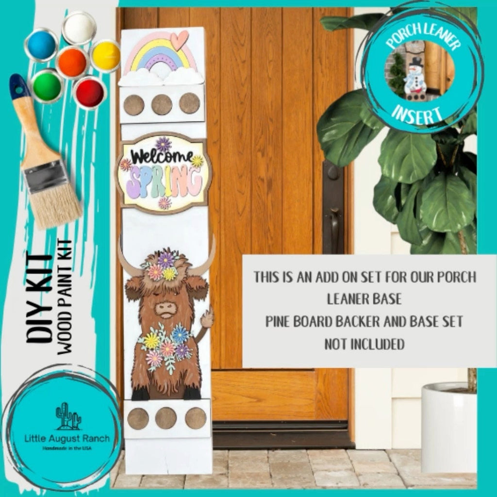 Summer Beach Add On Kit for Porch Leaner Toppers DIY Kit - Wood Blanks for Painting and Crafting