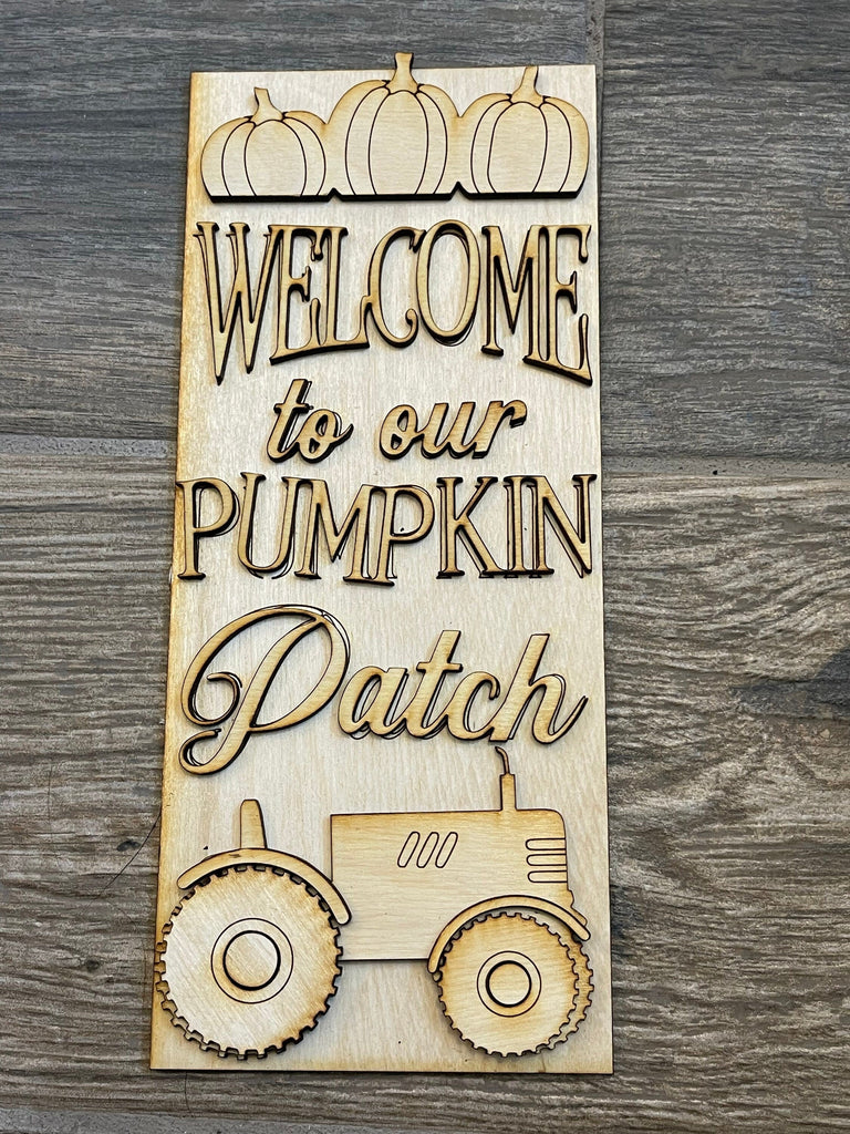 Fall Farm Square DIY Decor - Fall Pumpkin Patch DIY Bundle