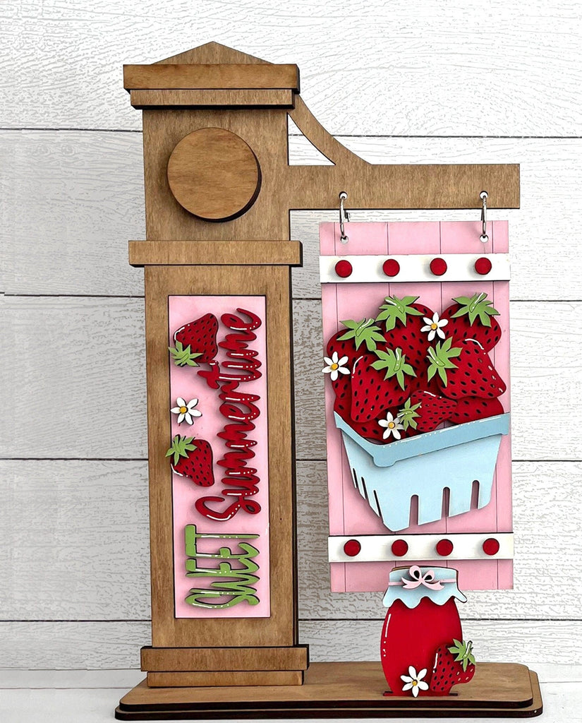 Strawberry Add-on for Slim Sign Post Holder