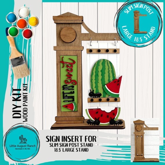 Watermelon Add-on for Slim Sign Post Holder