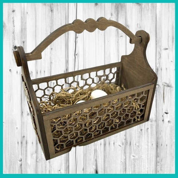 Farmhouse Egg Basket - DIY Wood Blanks for Painting and Crafting