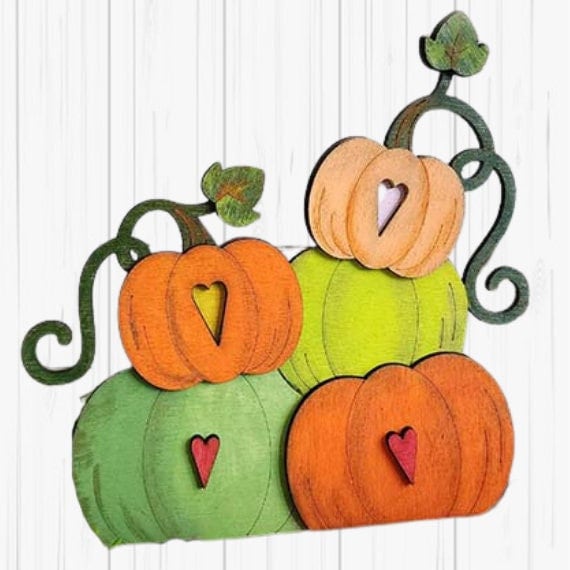 Pumpkin Pile DIY Interchangeable Add-ons for Sign Post and Box