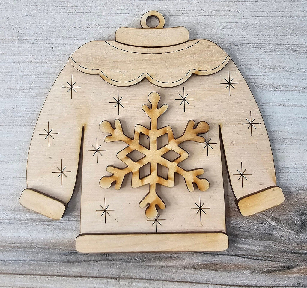 DIY Christmas Ornament with Optional Gift Card Holder - Traditional Christmas Tree Ornaments