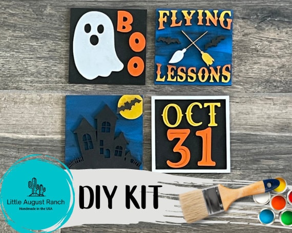 Halloween DIY Leaning Ladder Insert Kit