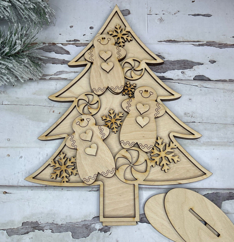 Standing Tree DIY - Christmas Tree DIY Paint Kit