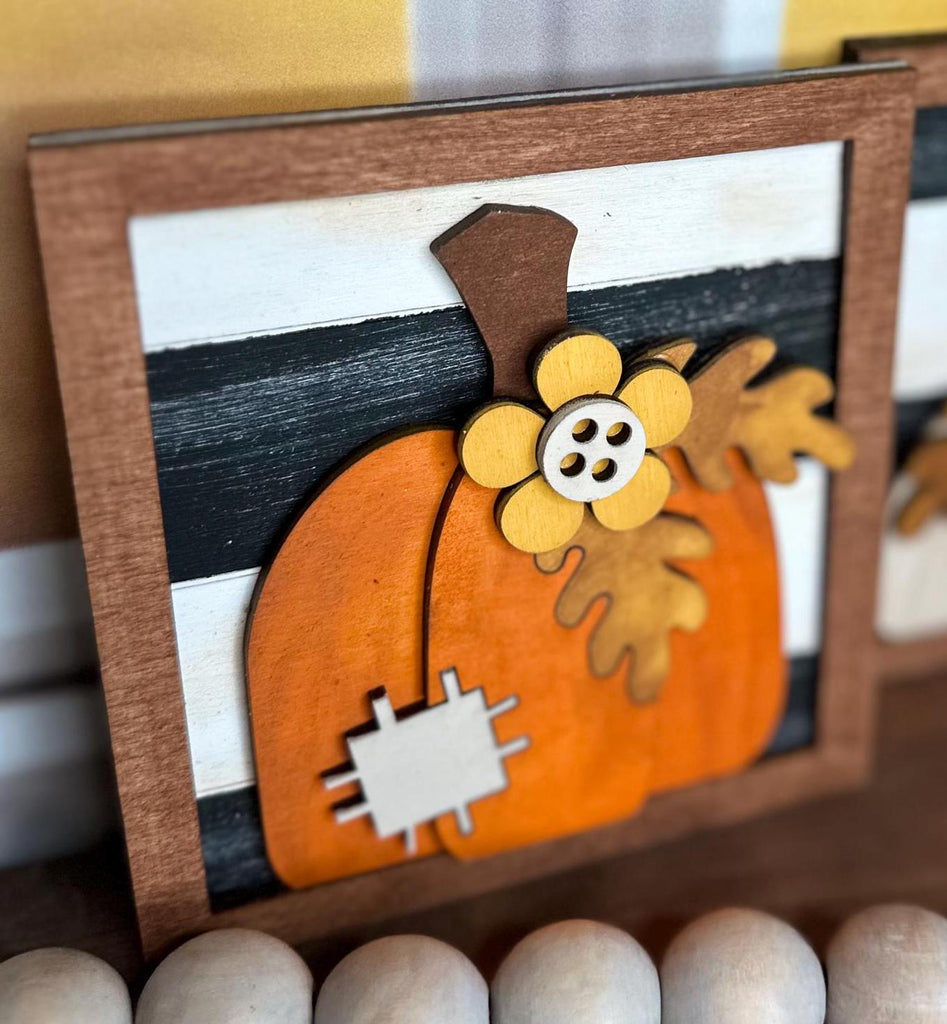 Pumpkin Trio DIY - DIY Wood Blanks for Crafting and Painting