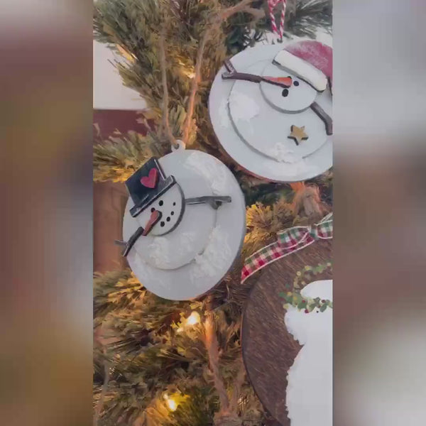 Sister Christmas Ornament - Christmas Light Ornament