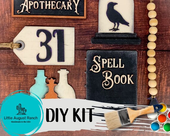 DIY Halloween Tiered Tray -Apothecary Tier Tray Bundle