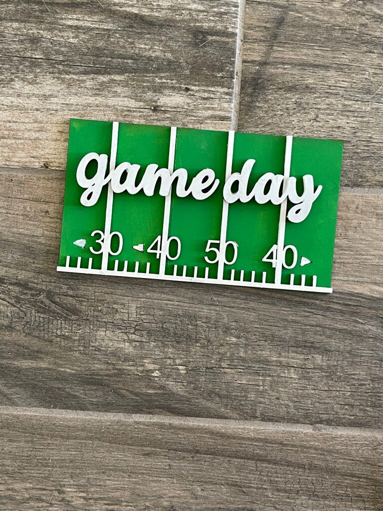 Football Tiered Tray Set - Finished Tiered Tray Bundle