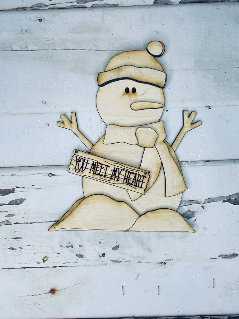 Snowman Tiered Tray  DIY- Christmas Tier Tray Bundle - Winter Snowmen Tiered Tray Decor Bundle DIY