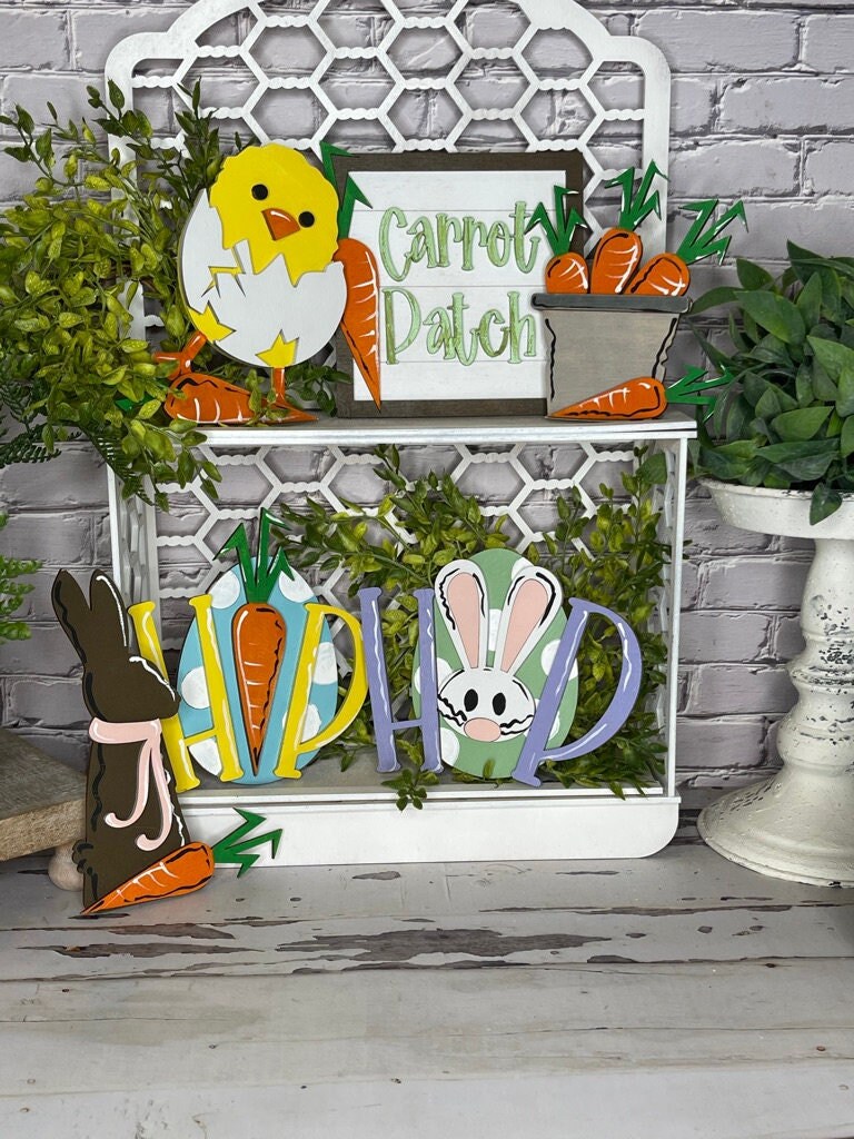 Easter Bunny Tier Tray Bundle - Easter Egg Hip Hop