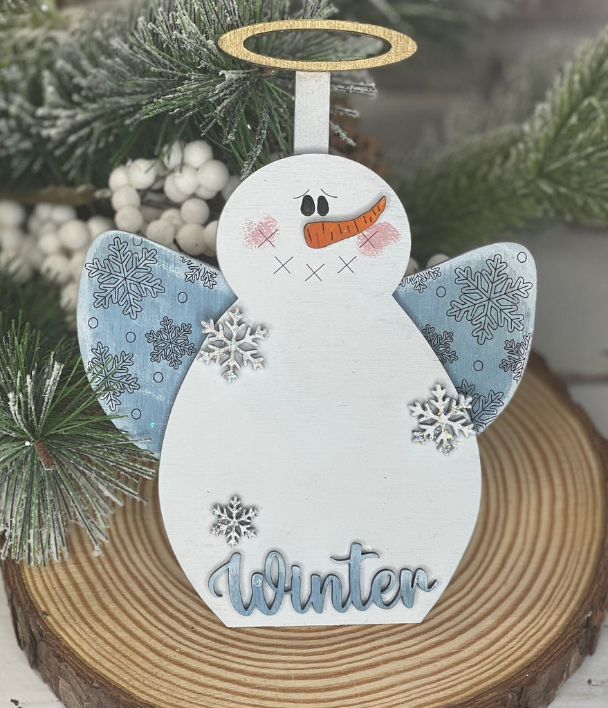 Snowman Hand Painted Christmas Ornaments- Handmade Christmas Ornament