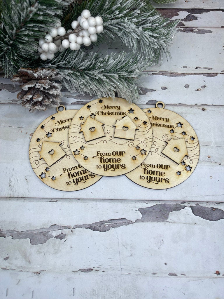 DIY From Our Home to Yours - Tree Ornament Wood Blanks