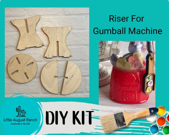 Gumball Machine Riser - Riser for Ceramic Gumball Decor