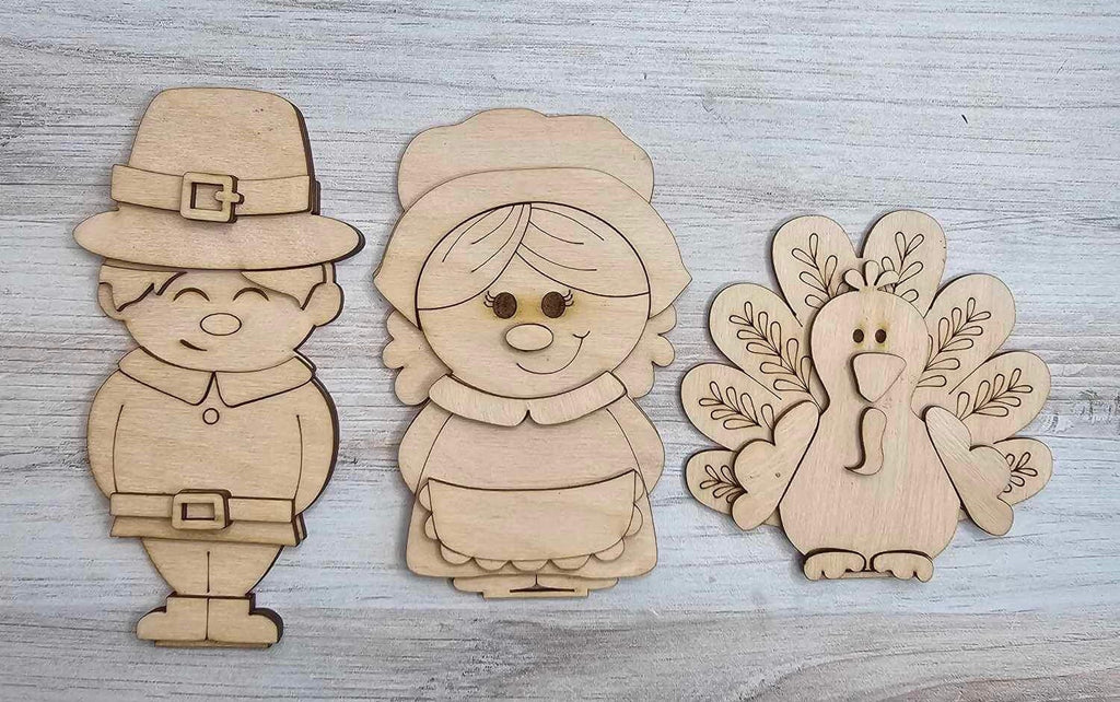 thanksgiving pilgrim set