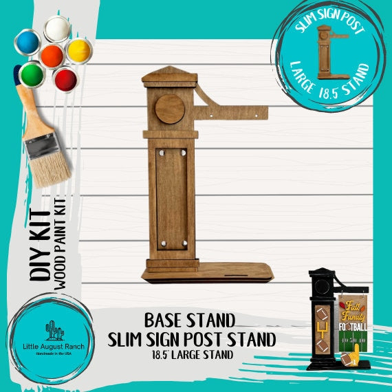 Tiered Tray Easel Stand for Small Pieces - Invisible Tab for Small Dec –  Little August Ranch