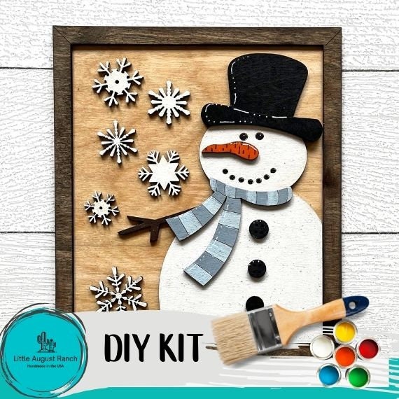 Snowman DIY Kit - Queen B Home