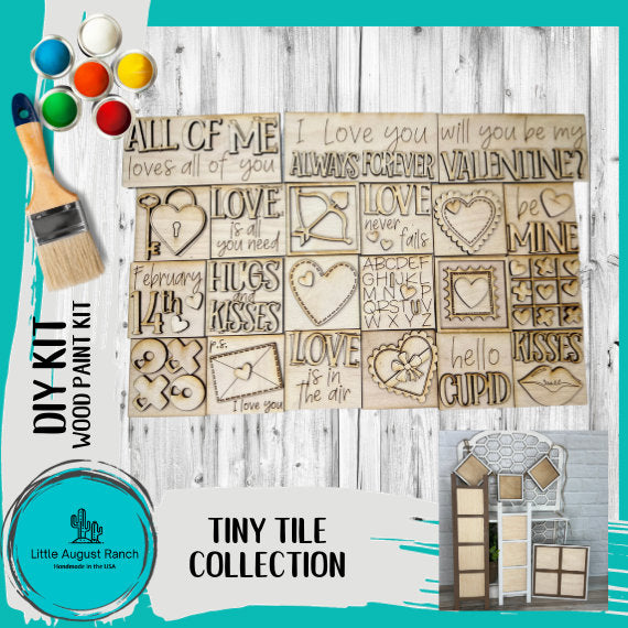 Valentine Variety Pack for Interchangeable Frame Wood Decor - DIY Home Decor
