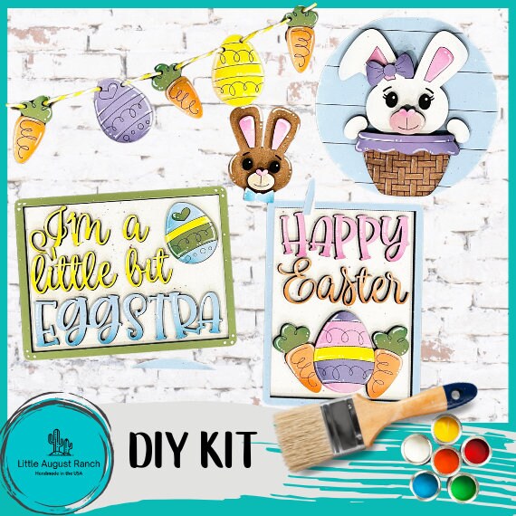 Eggstra Easter Tiered Tray DIY Ki - Quick and Easy Tiered Tray Bundle