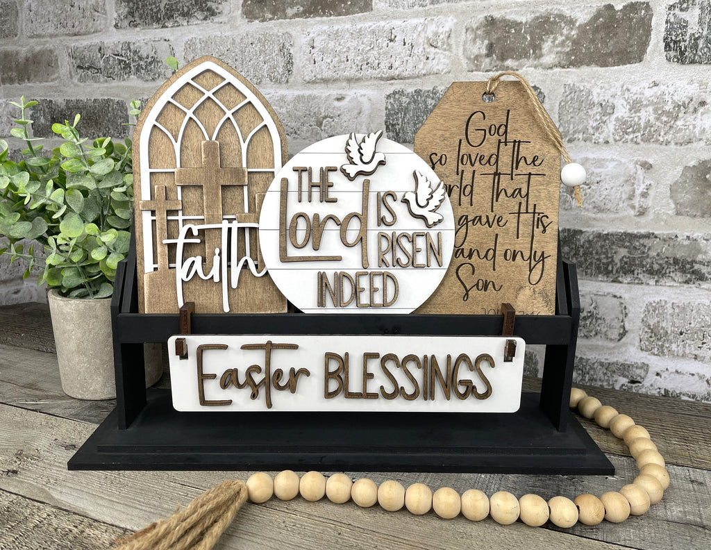 He is Risen DIY Mini Tray Sets - Wood Blanks for Crafting and Painting
