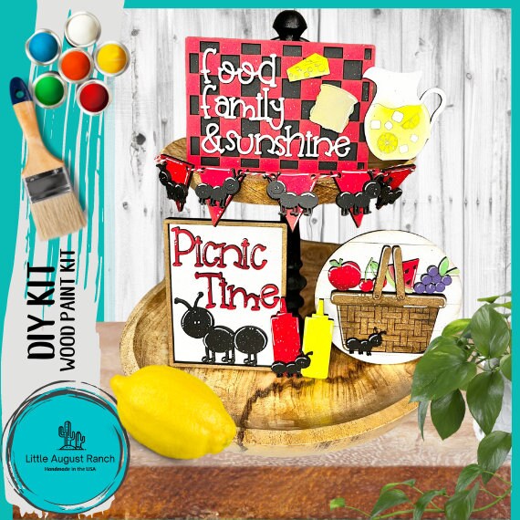 Picnic Tiered Tray DIY Kit - Quick and Easy Tiered Tray Bundle